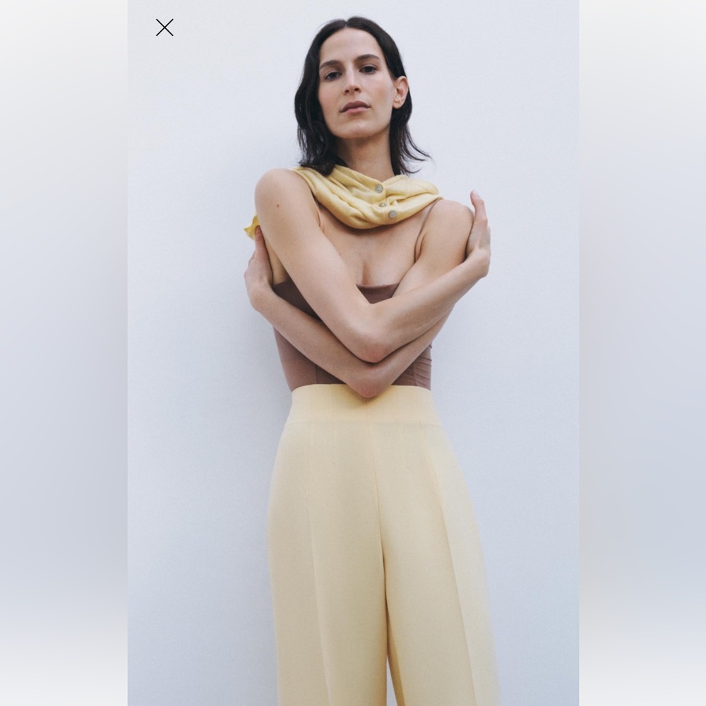 Coldwater Creek Beautiful 🤩 Wide Leg Cropped Dress Pants 👖